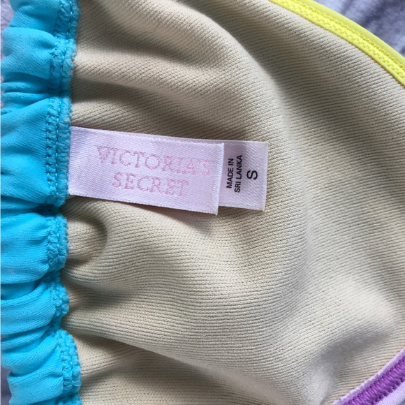 Victoria’s Secret Pastel‎ Colorway String Bikini Sexy Rare Classic Beach - Picture 3 of 9